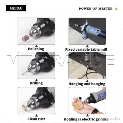 Mini Perceuse Meuleuse Style Dremel, Modele: DM-59 7 Mini Perceuse Meuleuse Style Dremel, Modele: DM-59 -Des outils pour votre vie. 00004 Mini Perceuse Meuleuse style Dremel Modele DM 59