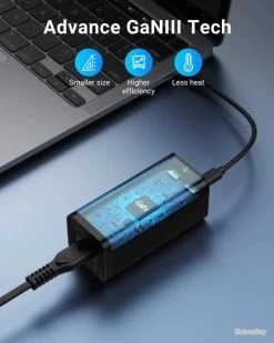 Multiple Chargeur 100W 2 Port USB-C PD 3.0 PPS Et 2-Port USB QC 3.0 Câble 1.5m -Des outils pour votre vie. 00004 Multiple Chargeur 100W 2 Port USB C PD 3.0 PPS et 2 Port USB QC 3.0 Cable 1.5m