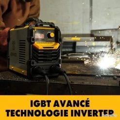 Poste à Souder-Inverter DC-IGBT-MMA-220V-adapté Aux Débutants.....LIVRAISON OFFERTE 9 Poste à Souder-Inverter DC-IGBT-MMA-220V-adapté Aux Débutants.....LIVRAISON OFFERTE -Des outils pour votre vie. 00004 Poste a Souder Inverter DC IGBT MMA 220V adapte aux debutants.LIVRAISON OFFERTE