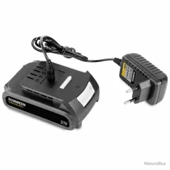 Visseuse Et Perceuse Sans Fil Batterie Au Lithium 21V 1.3Ah, Vitesse 1500rpm Chargeur InclusTD210L-1 -Des outils pour votre vie. 00004 Visseuse et Perceuse Sans Fil Batterie au Lithium 21V 1.3Ah Vitesse 1500rpm Chargeur InclusTD210L 1