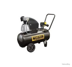 Compresseur à Air Professionnel 2CV 1,8kW 230V Monophasé 50L Lubrifié FC2.5/50 TECH Nuair