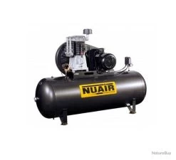Compresseur à Air Bi-étagés 7,5CV 5,5kW Triphasé 500L 11 Bar NB5/7.5FT/500 Nuair