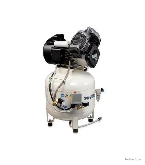 Compresseur à Air Pour Dentiste Et Laboratoires 3CV 2,2kW 230V Monophasé 50L Non Lubrifié Med 320-50 1 Compresseur à Air Pour Dentiste Et Laboratoires 3CV 2,2kW 230V Monophasé 50L Non Lubrifié Med 320-50