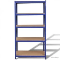 Étagère De Rangement 2 Pcs Bleu 270565 -Des outils pour votre vie. 00005 Etagere de rangement 2 pcs Bleu