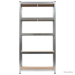Étagère De Rangement Charge Lourde Robuste Atelier Garage Outils Acier Galvanisé Et MDF 180 Cm 02_0 -Des outils pour votre vie. 00005 Etagere de rangement charge lourde robuste atelier garage outils acier galvanise et MDF 180 cm 02 0