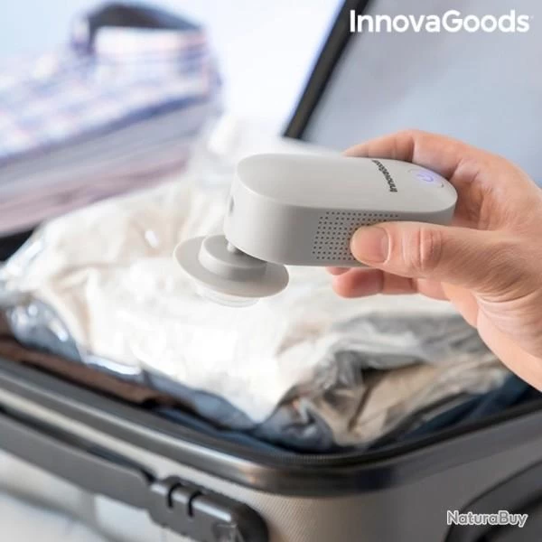 Gonfleur Et Pompe à Vide Rechargeable 2 En 1 InnovaGoods® Blovak 5 Gonfleur Et Pompe à Vide Rechargeable 2 En 1 InnovaGoods® Blovak – Image 5