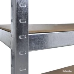 Lot De 5 étagères Charge Lourde Robuste MDF 180 Cm De Rangement 02_0000693 -Des outils pour votre vie. 00005 Lot de 5 etageres charge lourde robuste MDF 180 cm de rangement 02 0000693