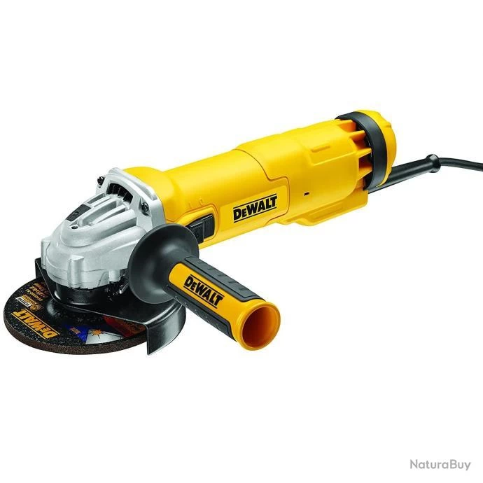 Meuleuse 1400 W 125 Mm Avec Système Anti Redémarrage + Coffret DWE4237K DeWalt 2 Meuleuse 1400 W 125 Mm Avec Système Anti Redémarrage + Coffret DWE4237K DeWalt – Image 2
