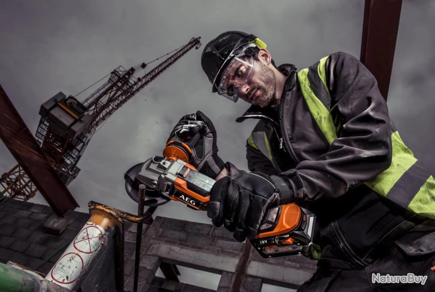 Meuleuse 18V Li-Ion 125mm Sans Batterie Ni Chargeur BEWS 18-125BL-0 AEG 2 Meuleuse 18V Li-Ion 125mm Sans Batterie Ni Chargeur BEWS 18-125BL-0 AEG – Image 2