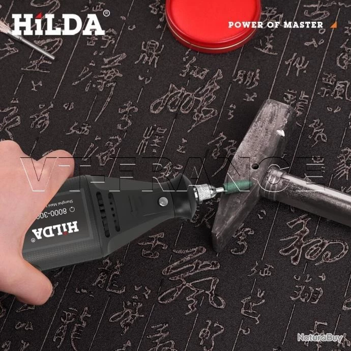 Mini Perceuse Meuleuse Style Dremel, Modele: JQ-004 5 Mini Perceuse Meuleuse Style Dremel, Modele: JQ-004 – Image 5