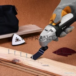 Outil Oscillant Multifonction Pro 400W, Modele: SET 2 -Des outils pour votre vie. 00005 Outil Oscillant Multifonction Pro 400W Modele SET 2