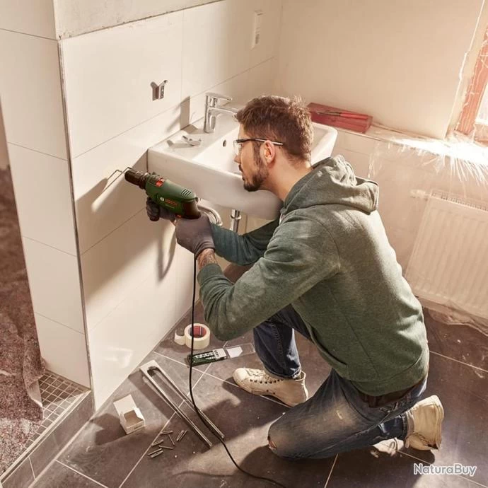 Perceuse BOSCH à Percussion Electrique Bricolage Maison Jardin Voiture Terrasse 5 Perceuse BOSCH à Percussion Electrique Bricolage Maison Jardin Voiture Terrasse – Image 5