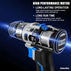 Perceuse Visseuse Sans Fil Pro 20V 42N.M, Modele: SET 4 -Des outils pour votre vie. 00005 Perceuse Visseuse Sans Fil Pro 20V 42N.M Modele SET 4