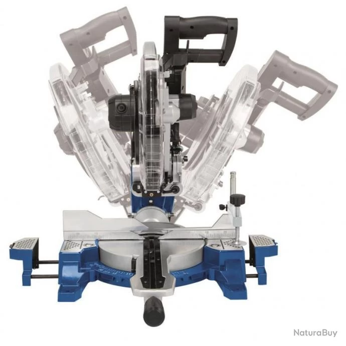 Scie à Onglet Radiale 305 Mm 2000 W Double Inclinaison HM140L Scheppach 3 Scie à Onglet Radiale 305 Mm 2000 W Double Inclinaison HM140L Scheppach – Image 3