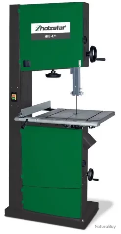 Scie à Ruban Verticale Pour Le Bois Cap. 285x465 Mm 1,5kW 230V Holzstar HBS471
