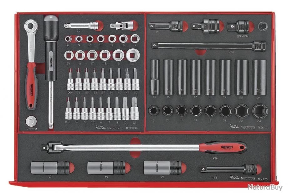 Servante à Outils 417 Pcs Teng Tools TCEMM417N8 5 Servante à Outils 417 Pcs Teng Tools TCEMM417N8 – Image 5