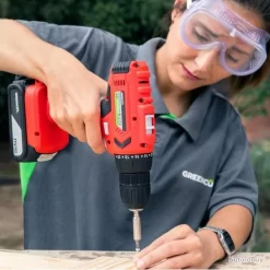 Visseuse Et Perceuse Sans Fil Batterie Au Lithium 21V 1.3Ah, Vitesse 1500rpm Chargeur InclusTD210L-1 -Des outils pour votre vie. 00005 Visseuse et Perceuse Sans Fil Batterie au Lithium 21V 1.3Ah Vitesse 1500rpm Chargeur InclusTD210L 1