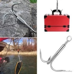 Aimant De Pêche Néodyme Puissant Double Faces Combiné 770KG Avec 20m Corde Gants Grappin Mousqueton -Des outils pour votre vie. 00006 Aimant de Peche Neodyme Puissant Double Faces Combine 770KG avec 20m Corde Gants Grappin Mousqueton