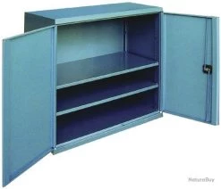 Armoiers 2 Portes La. 1000 Pr. 490 H. 1000mm Heco HE159B1BL