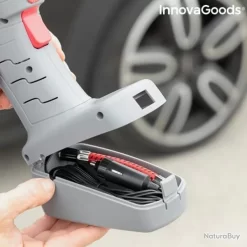 Compresseur D' Air Portatif Avec Led InnovaGoods® Airpro+ 17 Compresseur D' Air Portatif Avec Led InnovaGoods® Airpro+ -Des outils pour votre vie. 00006 Compresseur d Air Portatif avec Led InnovaGoods Airpro