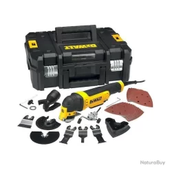 Découpeur Ponceur Outils Multifonctions 300W + 37 Accessoires DWE315KT DeWalt