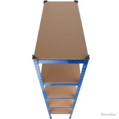 Etagère Charge Lourde Atelier Bricolage 5 Niveaux 175 Kg Bleu 3408167 12 Etagère Charge Lourde Atelier Bricolage 5 Niveaux 175 Kg Bleu 3408167 -Des outils pour votre vie. 00006 Etagere charge lourde atelier bricolage 5 niveaux 175 kg bleu 3408167