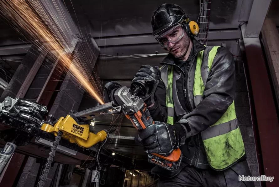 Meuleuse 18V Li-Ion 125mm Sans Batterie Ni Chargeur BEWS 18-125BL-0 AEG 3 Meuleuse 18V Li-Ion 125mm Sans Batterie Ni Chargeur BEWS 18-125BL-0 AEG – Image 3