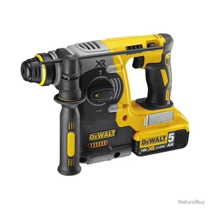 DeWALT Pack 4 Outils XR 18V 5Ah Li-Ion Brushless Perceuse Visseuse Meuleuse Perforateur Avec Coffret T-STAK 4 DeWALT Pack 4 Outils XR 18V 5Ah Li-Ion Brushless Perceuse Visseuse Meuleuse Perforateur Avec Coffret T-STAK – Image 4