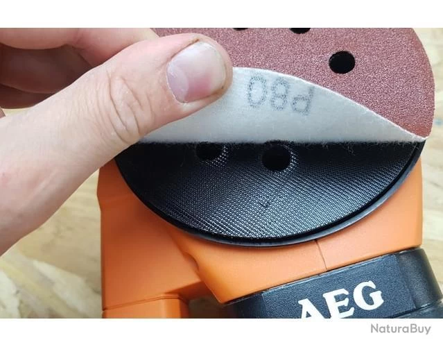 Ponceuse Excentrique 18 V Sans Batterie Ni Chargeur Ø 125 Mm BEX18-125 0 AEG 4 Ponceuse Excentrique 18 V Sans Batterie Ni Chargeur Ø 125 Mm BEX18-125 0 AEG – Image 4