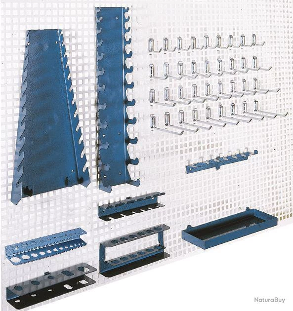 Crochets Et Suspensions Panneaux Perforés Heco HE145201BL