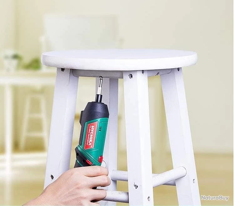 Visseuse Devisseuse Sans Fil 6Nm 2000mAh 3.6V LampeLED 20 Accessoires Mandrin Magnétique Chargeur 6 Visseuse Devisseuse Sans Fil 6Nm 2000mAh 3.6V LampeLED 20 Accessoires Mandrin Magnétique Chargeur – Image 6