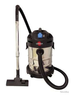 Aspirateur Souffleur Inox 30L (Prise Synchronisée) LOASP301 Leman