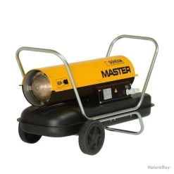 Chauffage Mobile Sur Roues Au Fuel 29kW Sans Cheminée B100CED2 Sovelor