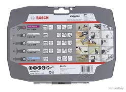 Coffret De 6 Lames Starlock Spécial électricien Et Plaquiste Pour Outils Multi-fonctions Bosch -Des outils pour votre vie. 00007 Coffret de 6 lames Starlock special electricien et plaquiste pour outils multi fonctions Bosch