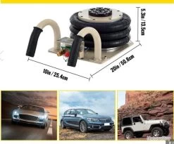 Cric Pneumatique 3 Tonnes, Cric De Levage Triples Coussins.....LIVRAISON OFFERTE -Des outils pour votre vie. 00007 Cric Pneumatique 3 tonnes Cric de Levage Triples Coussins.LIVRAISON OFFERTE