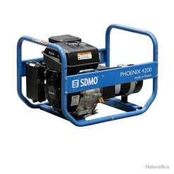 Groupe électrogène 4.2kW 4 Temps Phoenix 4200 SDMO