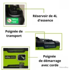 Groupe électrogène à Essence 2200W - Système Eco Speed Control - Livraison Gratuite Et Rapide 10 Groupe électrogène à Essence 2200W - Système Eco Speed Control - Livraison Gratuite Et Rapide -Des outils pour votre vie. 00007 Groupe electrogene a essence 1900W Portatif Livraison gratuite et rapide