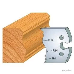 Jeu De 2 Fers Profilés Acier Ht.50 Mm N°255 Leman