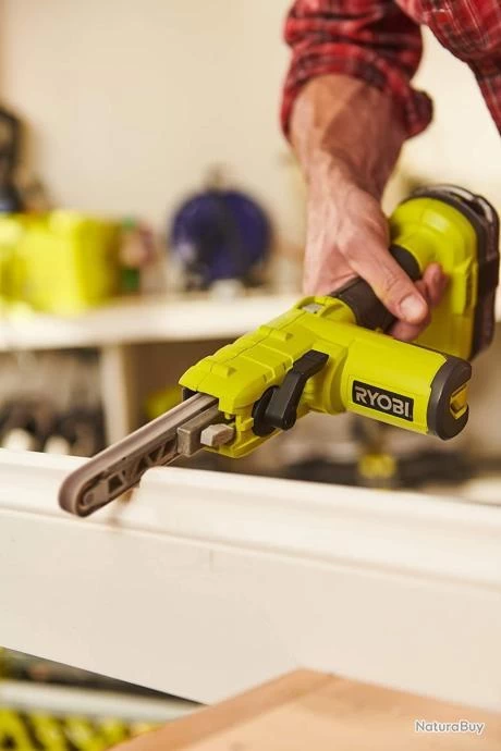 Lime à Courroie Universelle 18V Sans Batterie Ni Chargeur R18PF-0 Ryobi 3 Lime à Courroie Universelle 18V Sans Batterie Ni Chargeur R18PF-0 Ryobi – Image 3