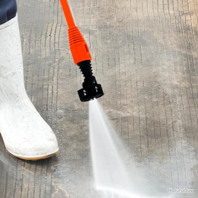 Nettoyeur Haute Pression Sans Fil Portable 6 MPA 870PSI Pratique Lavage Terrasse Voiture Jardin 7 Nettoyeur Haute Pression Sans Fil Portable 6 MPA 870PSI Pratique Lavage Terrasse Voiture Jardin – Image 7