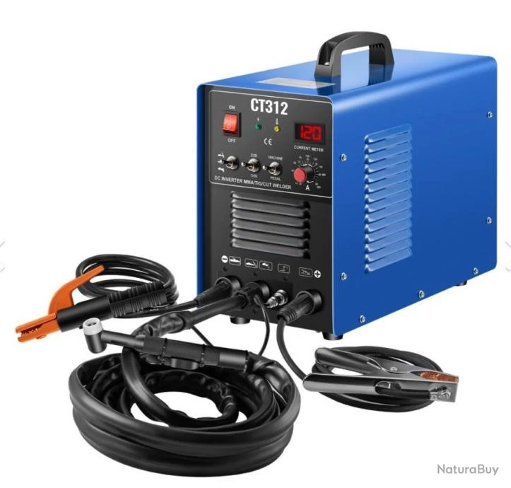 Poste à Souder Électronique TIG/MMA/Plasma Professionnelle 20-120 A 7 Poste à Souder Électronique TIG/MMA/Plasma Professionnelle 20-120 A – Image 7