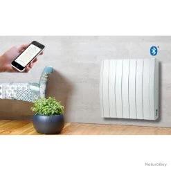 Radiateur à Inertie RC9W+S/C En Fonte D'aluminium Avec Bluetooth 1400W Couleur Blanc Haverland -Des outils pour votre vie. 00007 Radiateur a inertie RC9W S C en fonte d aluminium avec Bluetooth 1400W couleur blanc Haverland
