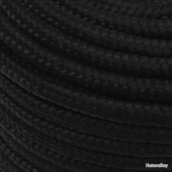 Corde De Travail Noir 12 Mm 250 M Polyester -Des outils pour votre vie. 00008 Corde de travail Noir 12 mm 250 m Polyester