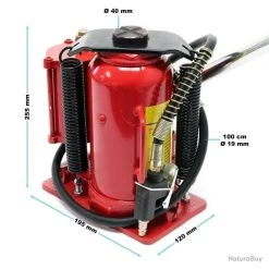 Cric Hydraulique 12 Tonnes Cric Bouteille Pneumatique Levage Automobile Garage 16_0000139 -Des outils pour votre vie. 00008 Cric hydraulique 12 tonnes cric bouteille pneumatique levage automobile garage 16 0000139