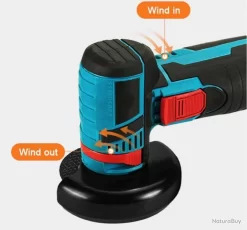 Mini MEULEUSE D'Angle Sans Fil 12V 500 W, Avec Batterie Au Lithium 19 Mini MEULEUSE D'Angle Sans Fil 12V 500 W, Avec Batterie Au Lithium -Des outils pour votre vie. 00008 Mini MEULEUSE d Angle sans Fil 12V 500 W avec Batterie au Lithium