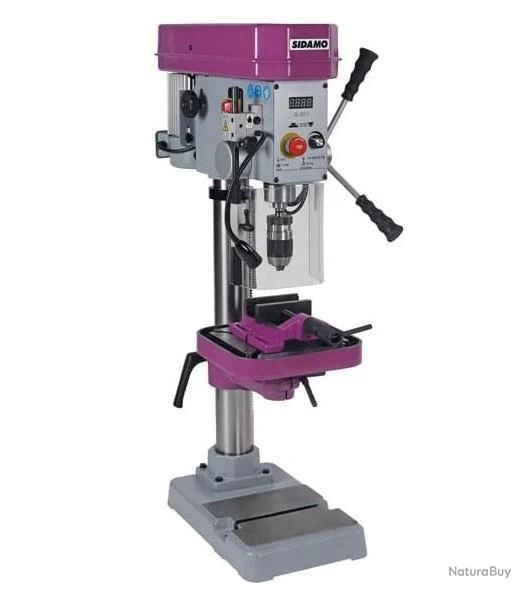 Perceuse D'établi 1,2kw 230v Mono Perçage Maxi 20mm 20 Ev Sidamo 1 Perceuse D'établi 1,2kw 230v Mono Perçage Maxi 20mm 20 Ev Sidamo