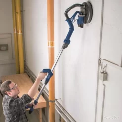 Ponceuse Pour Plâtre Rotative Scheppach DS920 225mm 230V 50Hz 710W + Accessoires, Vitesse Variable, 6 Ponceuse Pour Plâtre Rotative Scheppach DS920 225mm 230V 50Hz 710W + Accessoires, Vitesse Variable, -Des outils pour votre vie. 00008 Ponceuse pour platre rotative Scheppach DS920 225mm 230V 50Hz 710W Accessoires vitesse variable