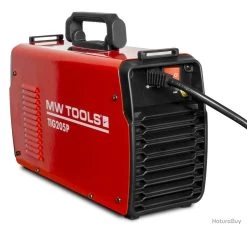Poste à Souder Inverter TIG DC Pulse 200 A + Accessoires MW-Tools TIG205P -Des outils pour votre vie. 00008 Poste a souder inverter TIG DC Pulse 200 A accessoires MW Tools TIG205P