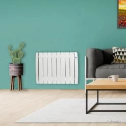 Radiateur RC8V à Inertie Fluide Caloporteur 1000W Avec Fil Pilote Haverland -Des outils pour votre vie. 00008 Radiateur RC8V a inertie fluide caloporteur 1000W avec fil pilote Haverland