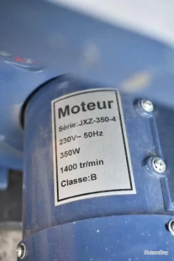 Scie à Ruban Bois Type PowerPlus Pow 106 - 350w -Des outils pour votre vie. 00008 Scie a ruban bois type PowerPlus Pow 106 350w